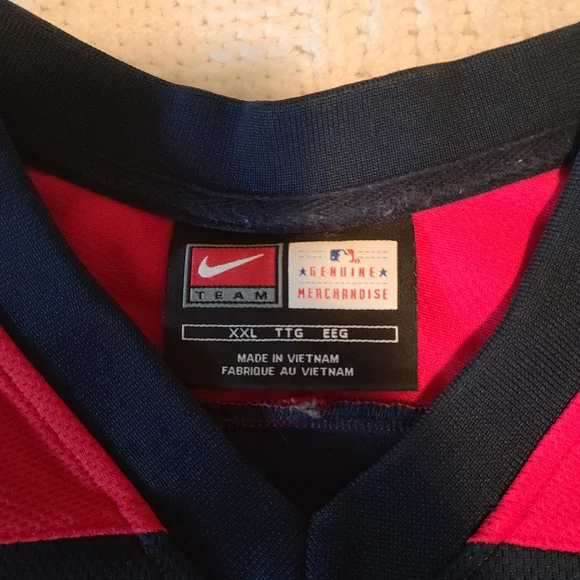Nike Boston Red Sox Jersey Genuine Merchandise XXL - Picture 4 of 6